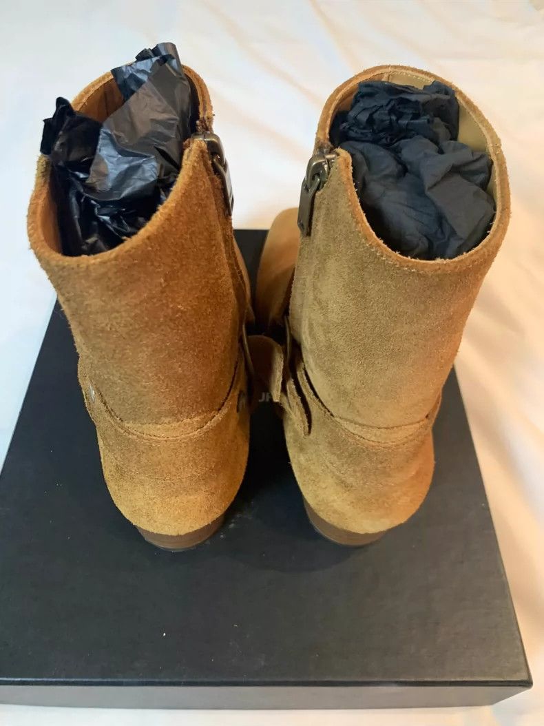 Yves Saint Laurent saint laurent Suede buckled Chelsea boots 2501-Nextarrow Size US 10 / EU 43 - 4 Thumbnail