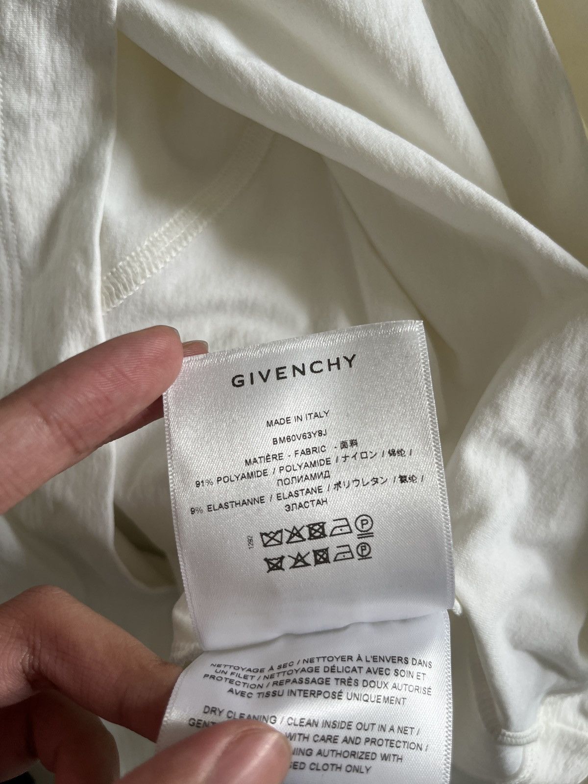 Givenchy Givenchy Slim Top With Balaclava and Gloves Size US S / EU 44-46 / 1 - 16 Thumbnail