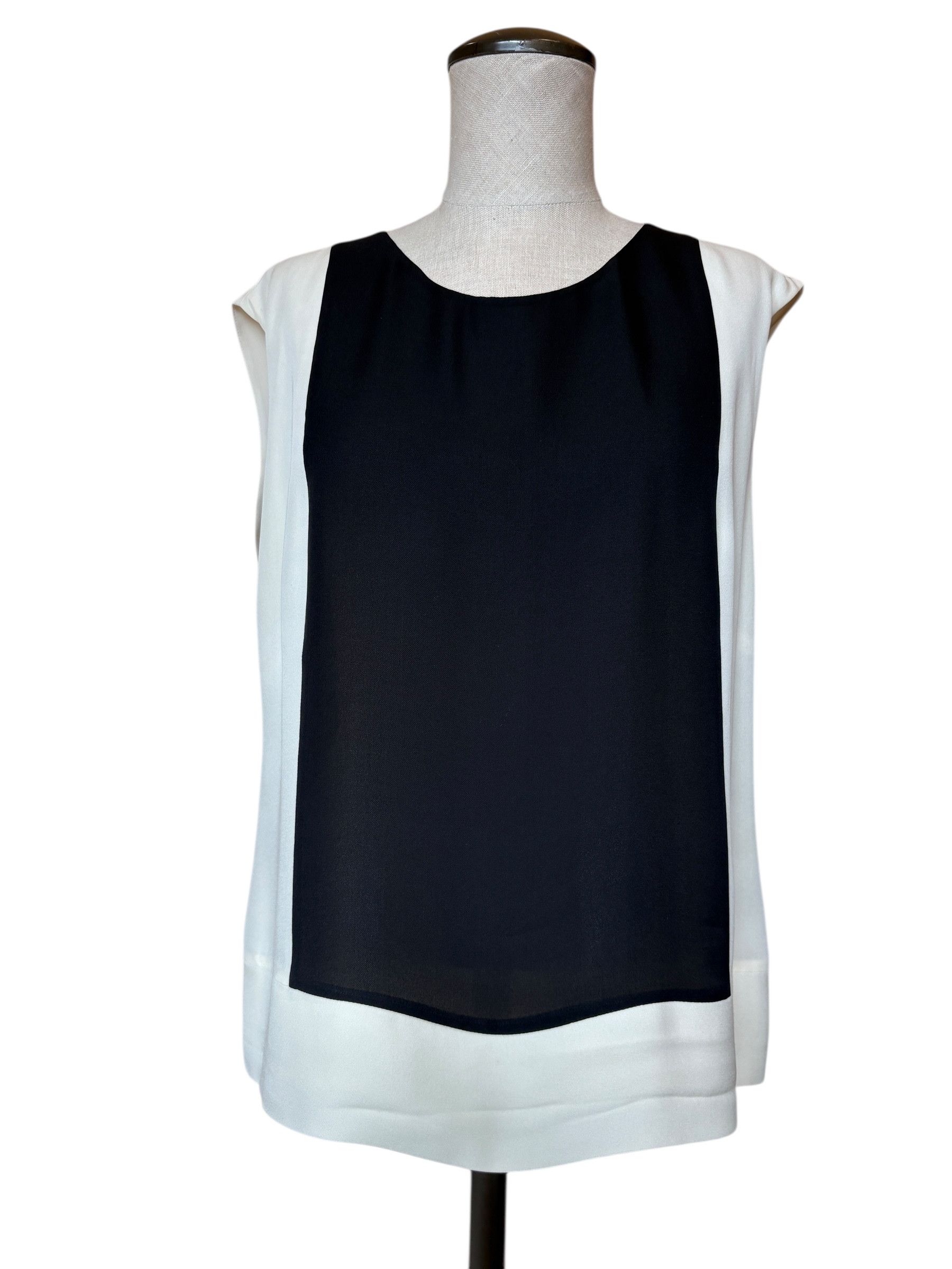 J.Crew Silk Sleeveless Blouse Size M / US 6-8 / IT 42-44 - 1 Thumbnail