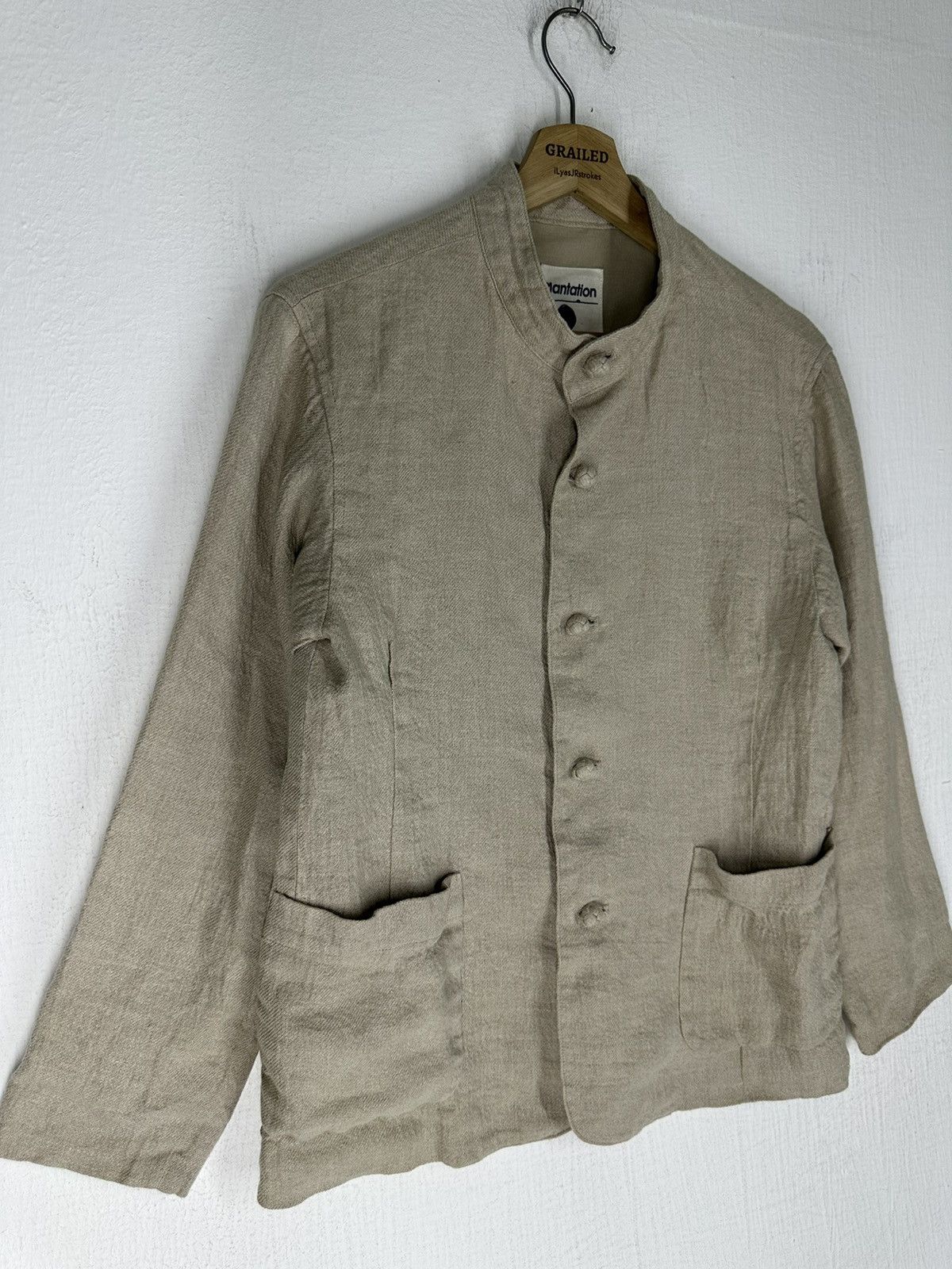 Issey Miyake Vintage Plantation Collar Rover Jacket Size US S / EU 44-46 / 1 - 3 Thumbnail