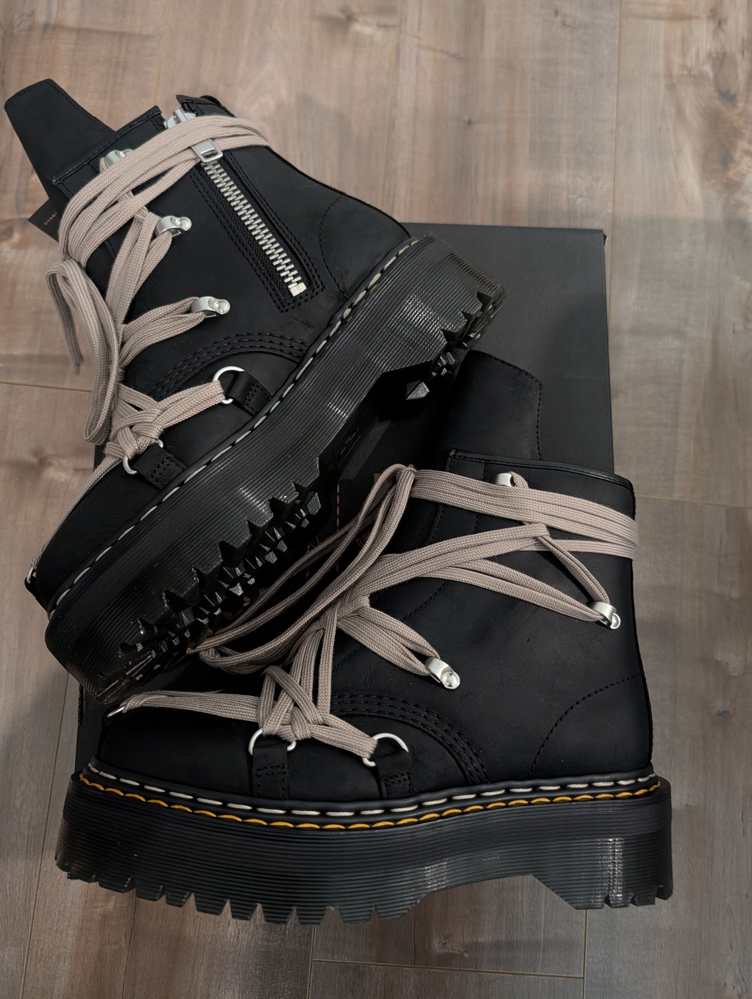 Dr. Martens × Rick Owens Rick owens x dr martens 1460 size 42 Size US 9 / EU 42 - 3 Thumbnail