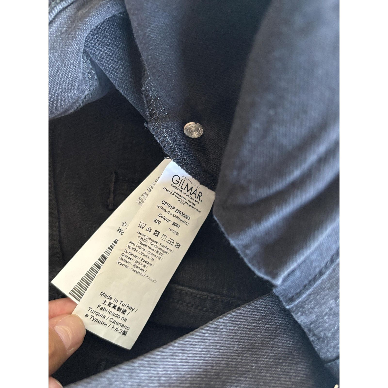 Iceberg Vintage Iceberg Snoopy Jeans W30 Black Denim Italian Designe Size US 30 / EU 46 - 10 Thumbnail