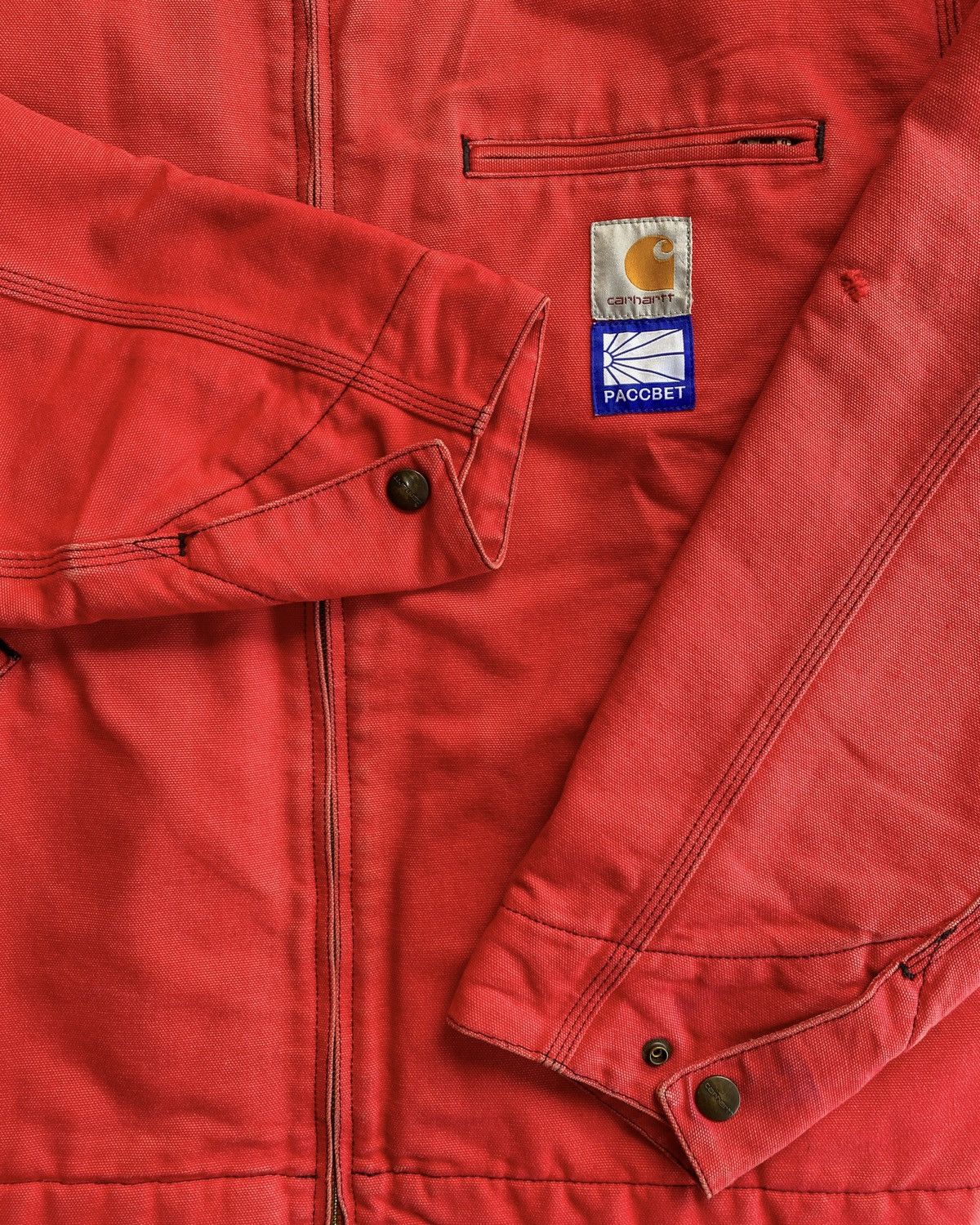 Carhartt × PACCBET Carhartt WIP x Paccbet OG Detroit Jacket (Rare Collabs) Size US M / EU 48-50 / 2 - 8 Thumbnail