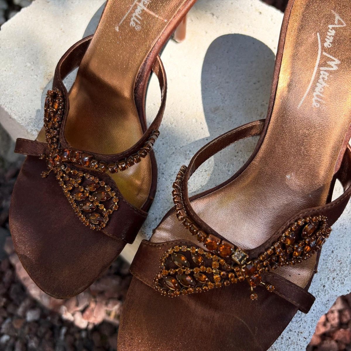 Vintage Anne Michelle mules Size US 6.5 / IT 36.5 - 5 Thumbnail