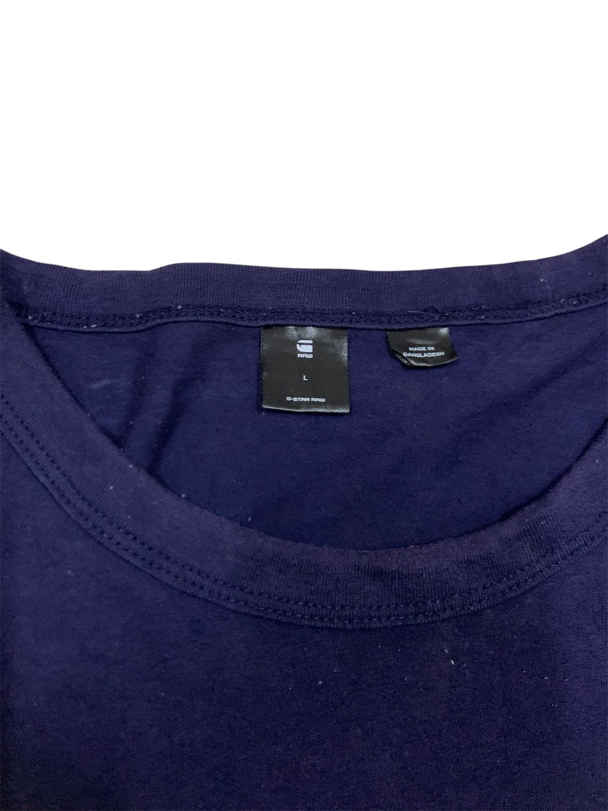 G-Star G-Star Raw Big Logo Tshirt Size US L / EU 52-54 / 3 - 2 Thumbnail