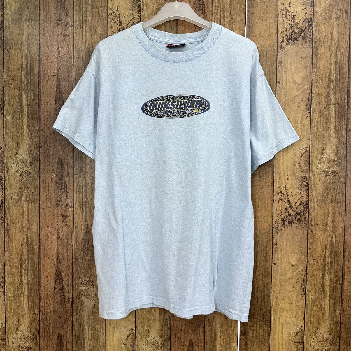 Quiksilver Quiksilver Center Logo Vintage Tshirt A746 Size US M / EU 48-50 / 2 - 1 Thumbnail