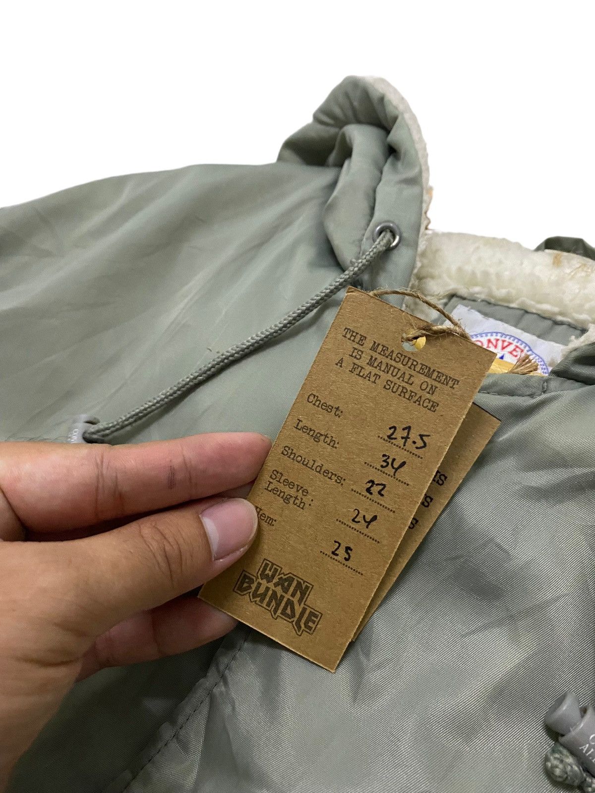 Converse × Vintage Vintage Converse All Star Parka Jacket Size US XL / EU 56 / 4 - 9 Thumbnail