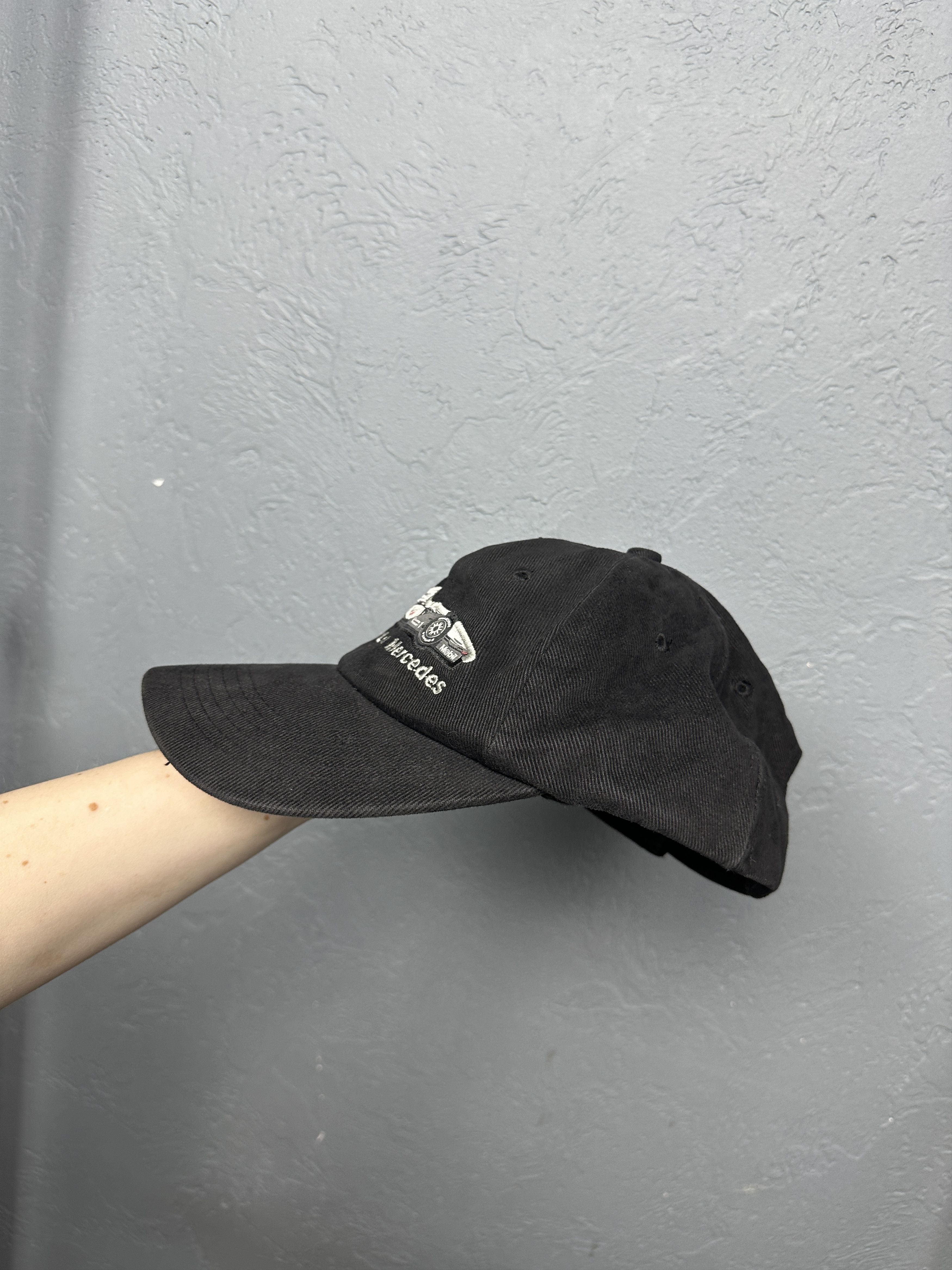 Mercedes-Benz West McLaren Mercedes Formula 1 Vintage Cap Hat Embroidered Size ONE SIZE - 3 Thumbnail