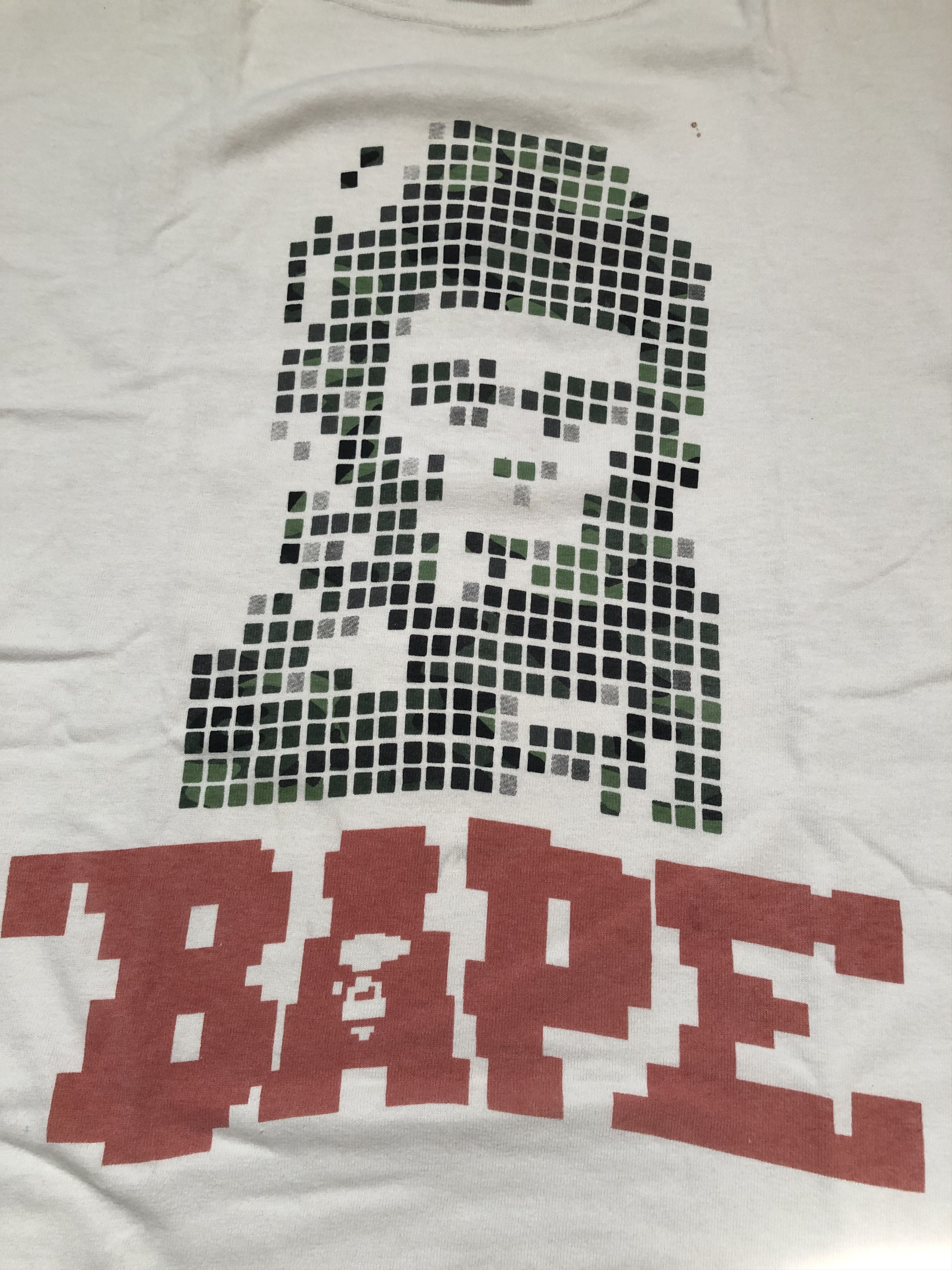 Bape × Vintage Rare Vintage Worn 90s Bape Digital Camouflage Design Size US M / EU 48-50 / 2 - 4 Thumbnail