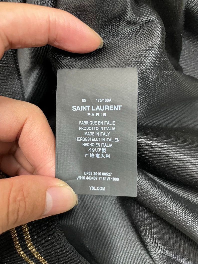 Saint Laurent Paris Saint Laurent Paris Scale silk jacket-2506 Size US M / EU 48-50 / 2 - 4 Thumbnail