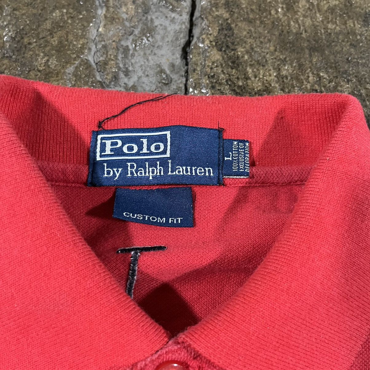 Polo Ralph Lauren × Vintage Crazy Polo Ralph Lauren Polo Club Shirt Embroidered Unique Size US S / EU 44-46 / 1 - 8 Thumbnail