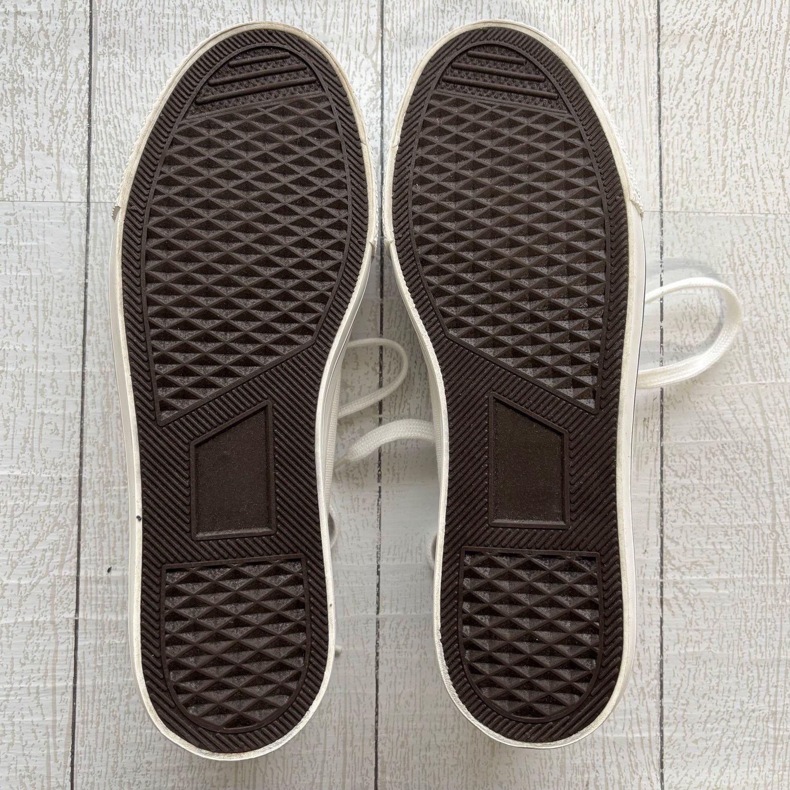 Other Sincerely Jules Vince White Canvas Low-Top Sneakers Size 10 Size US 10 / IT 40 - 7 Thumbnail