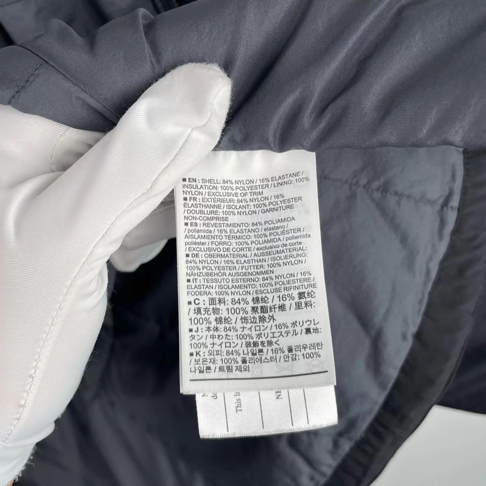 Arc'teryx Arc'teryx Lightweight Cotton Jacket M Black & Gray A Size M / US 6-8 / IT 42-44 - 7 Thumbnail