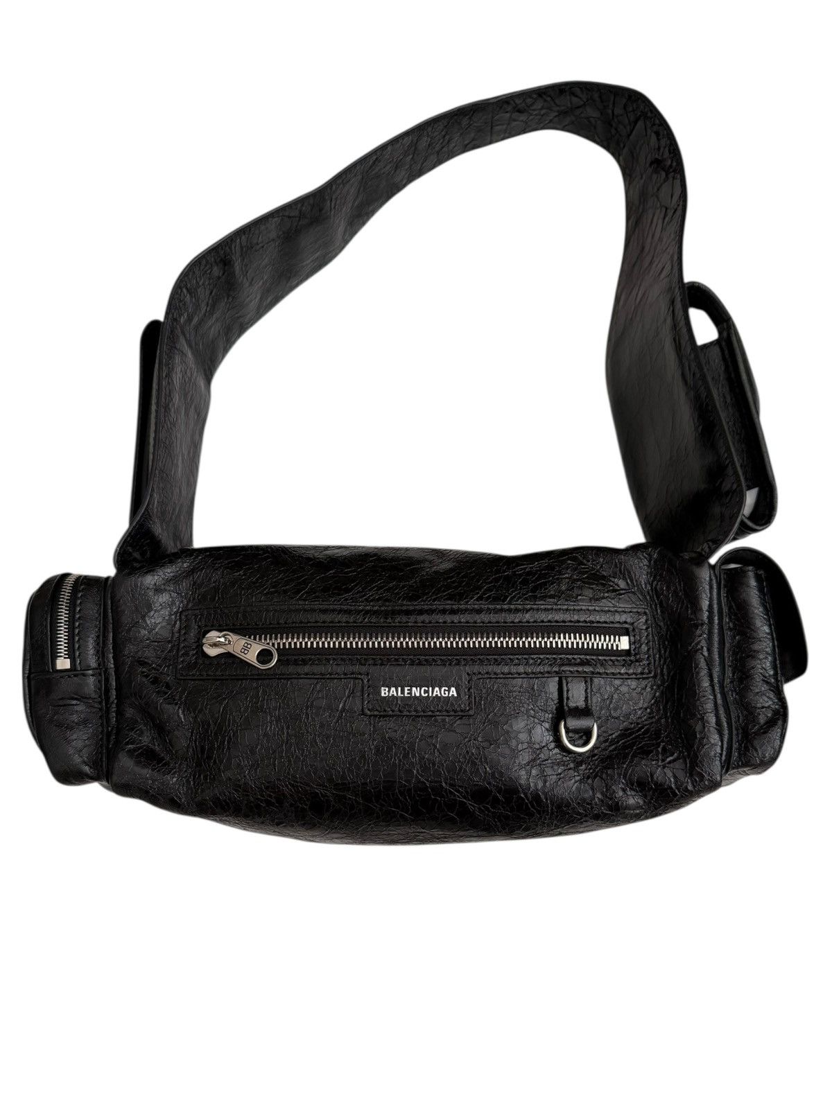 Balenciaga Superbusy Mini XS Black Hobo Bag Size ONE SIZE - 3 Thumbnail