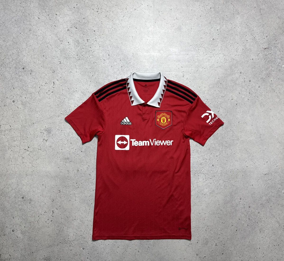 Adidas Adidas FC Manchester United Sancho #25 Soccer Jersey 2022 Size US S / EU 44-46 / 1 - 2 Thumbnail
