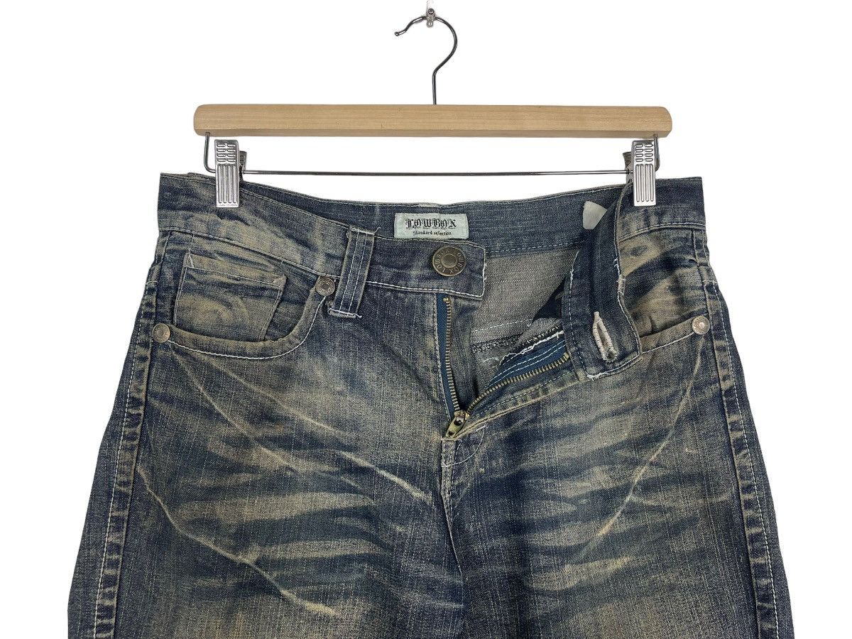 Japanese Brand × Tornado Mart JAPANASE LOWBOX DISTRESSED FLARE JEANS Size US 32 / EU 48 - 8 Thumbnail