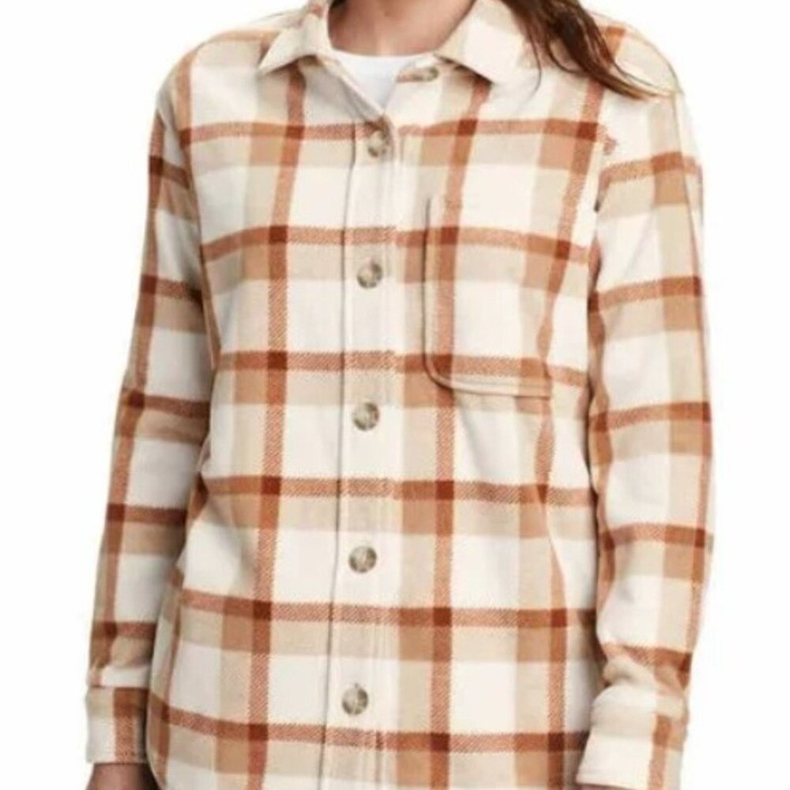 Eddie Bauer Eddie Bauer Ladies' Microfleece Button-Up Shirt Size XL / US 12-14 / IT 48-50 - 1 Thumbnail