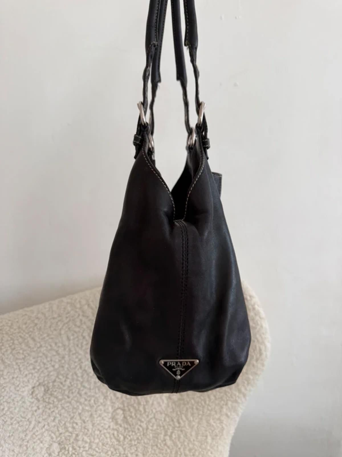 Prada Prada Leather Shoulder Bag Size ONE SIZE - 5 Thumbnail
