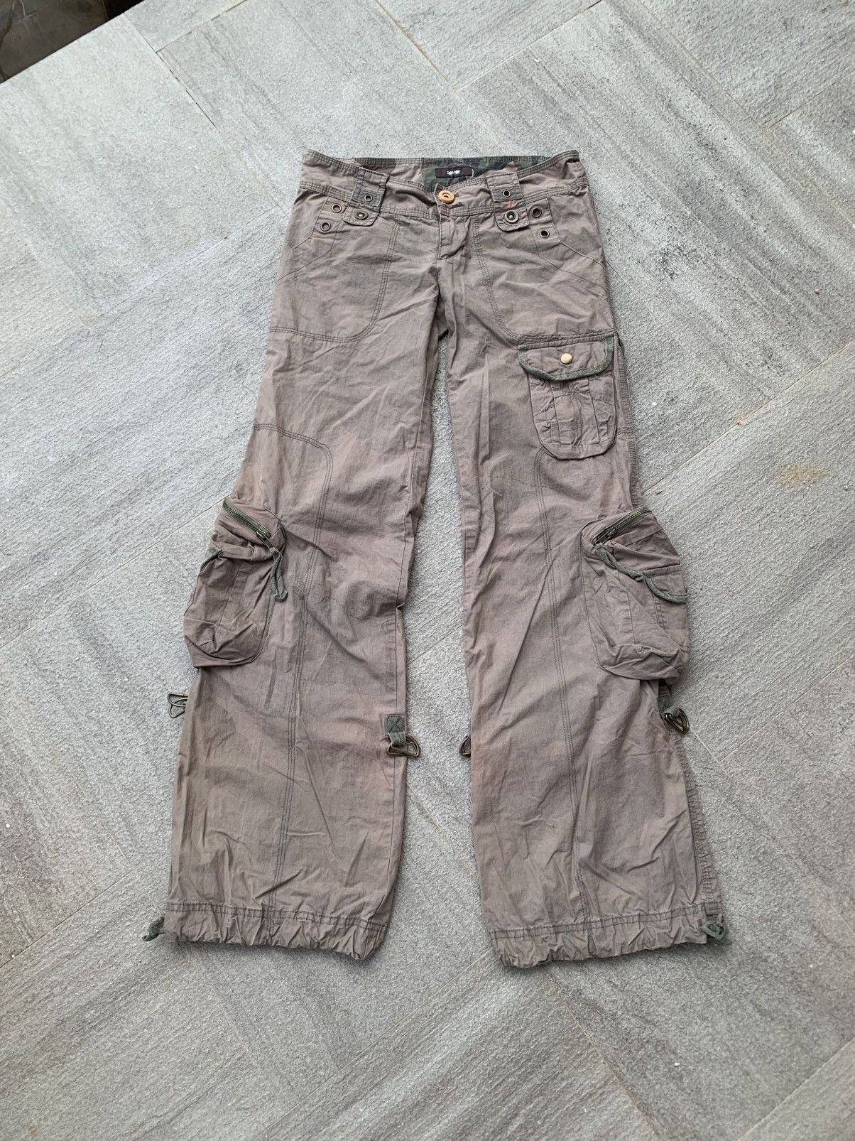 Japanese Brand Spiral Girl Cargo Pants Size 30" / US 8 / IT 44 - 2 Thumbnail