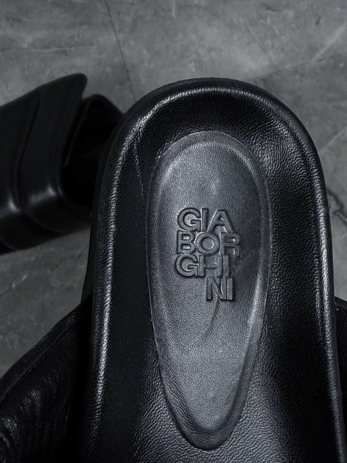 GIA BORGHINI GIA BORGHINI Sandals black Size US 8.5 / IT 38.5 - 4 Thumbnail