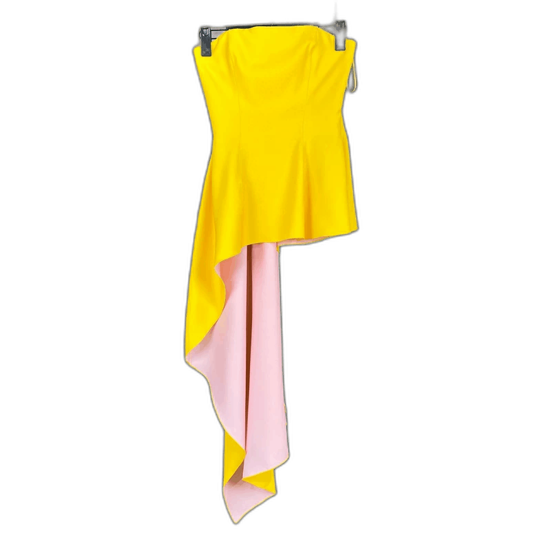 Dior Dior Strapless Dress with Colorful Hem Size S / US 4 / IT 40 - 1 Thumbnail