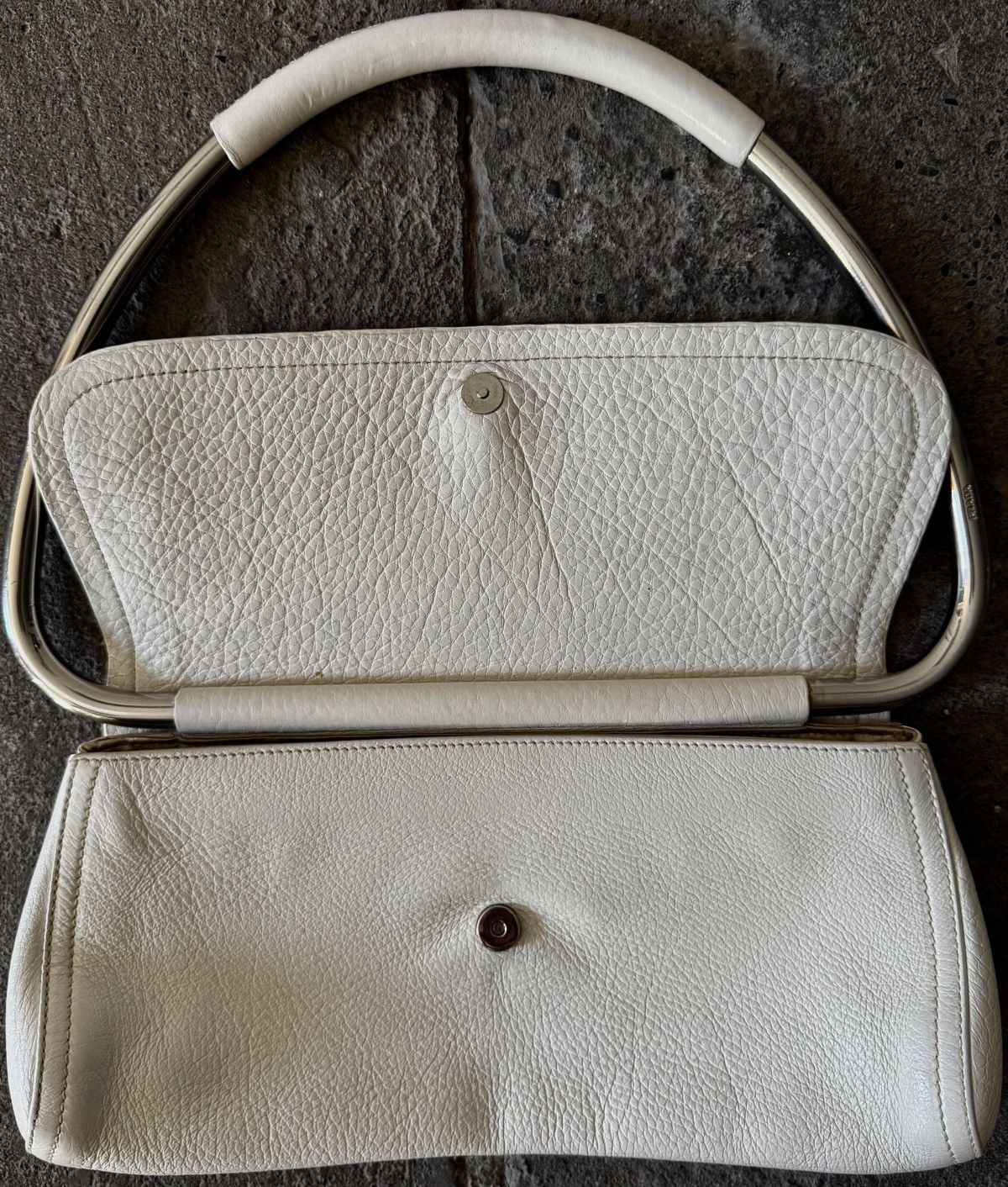 Prada Archive Prada - Miuccia - SS2003 - Leather Metal Swing Bag Size ONE SIZE - 20 Thumbnail