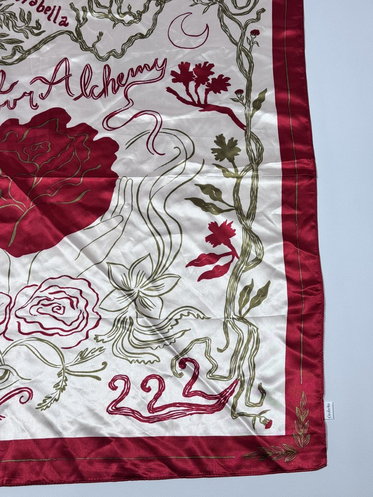Other Orabella Vintage Designer Scarf «Reveal your Alchemy» Size ONE SIZE - 5 Thumbnail