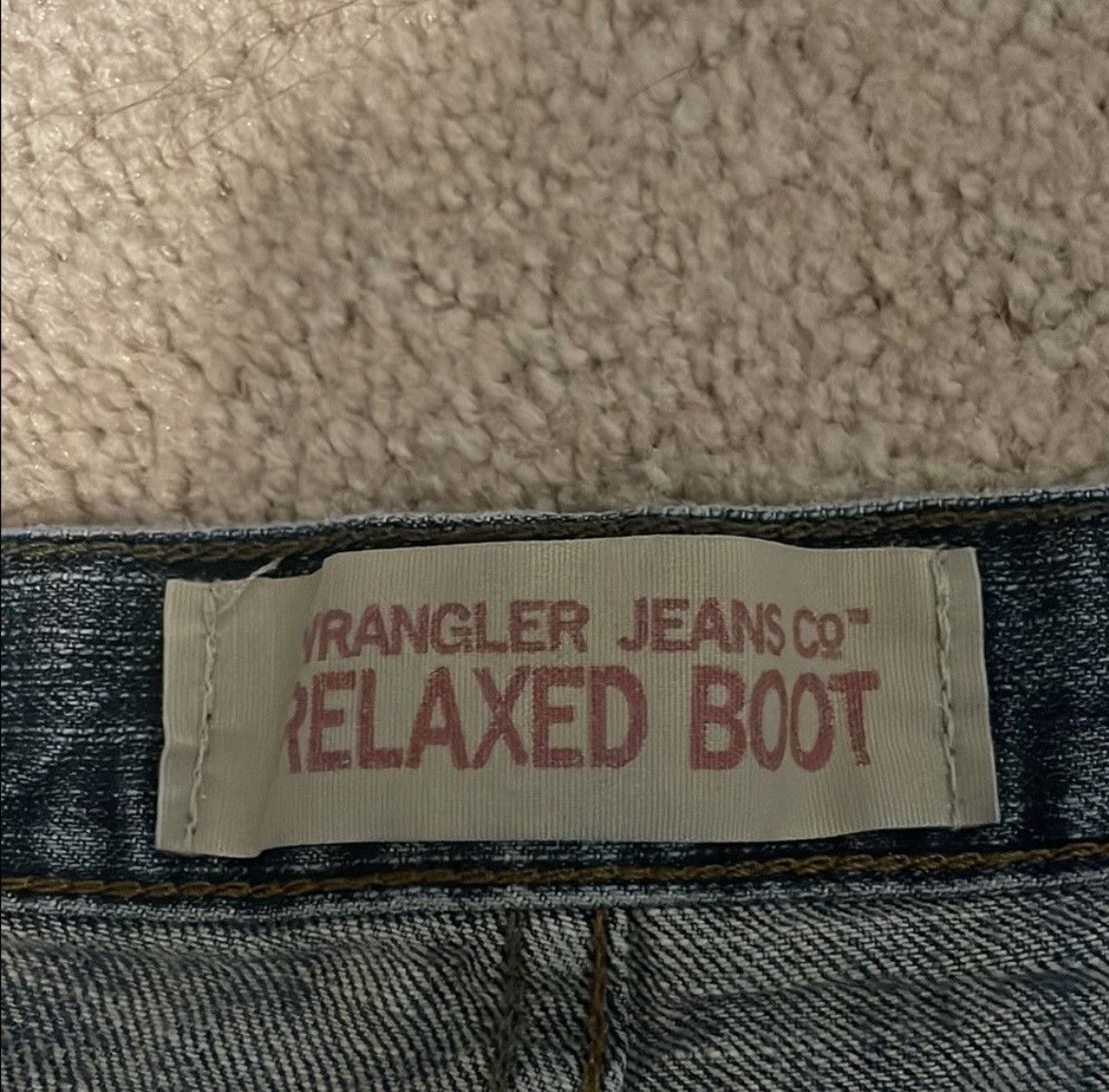Wrangler Wrangler Blue Relaxed Bootcut Jeans Size US 36 / EU 52 - 2 Thumbnail