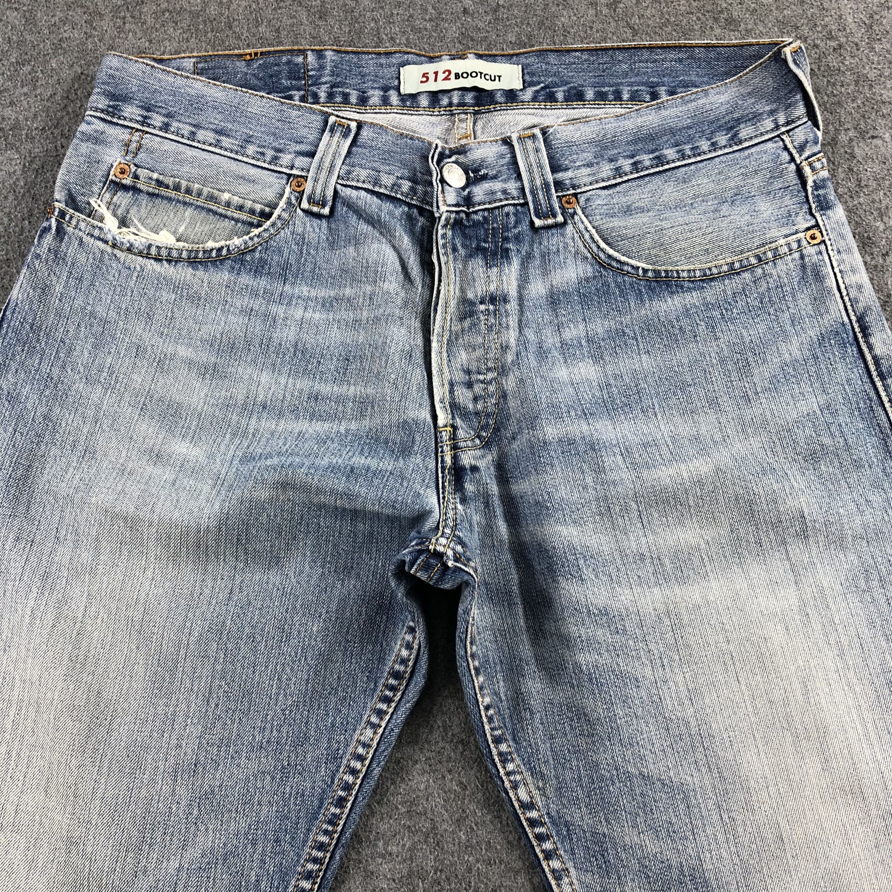Levi's Vintage Light Wash Levis 512 Jeans-J2229 Size US 36 / EU 52 - 3 Thumbnail