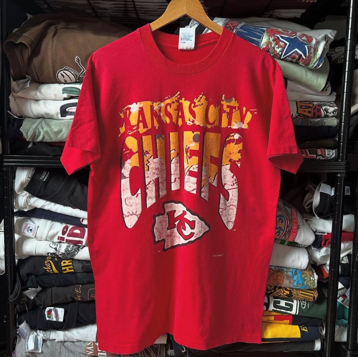 NFL Kansas City Chiefs Vintage 1994 Size US L / EU 52-54 / 3 - 1 Thumbnail