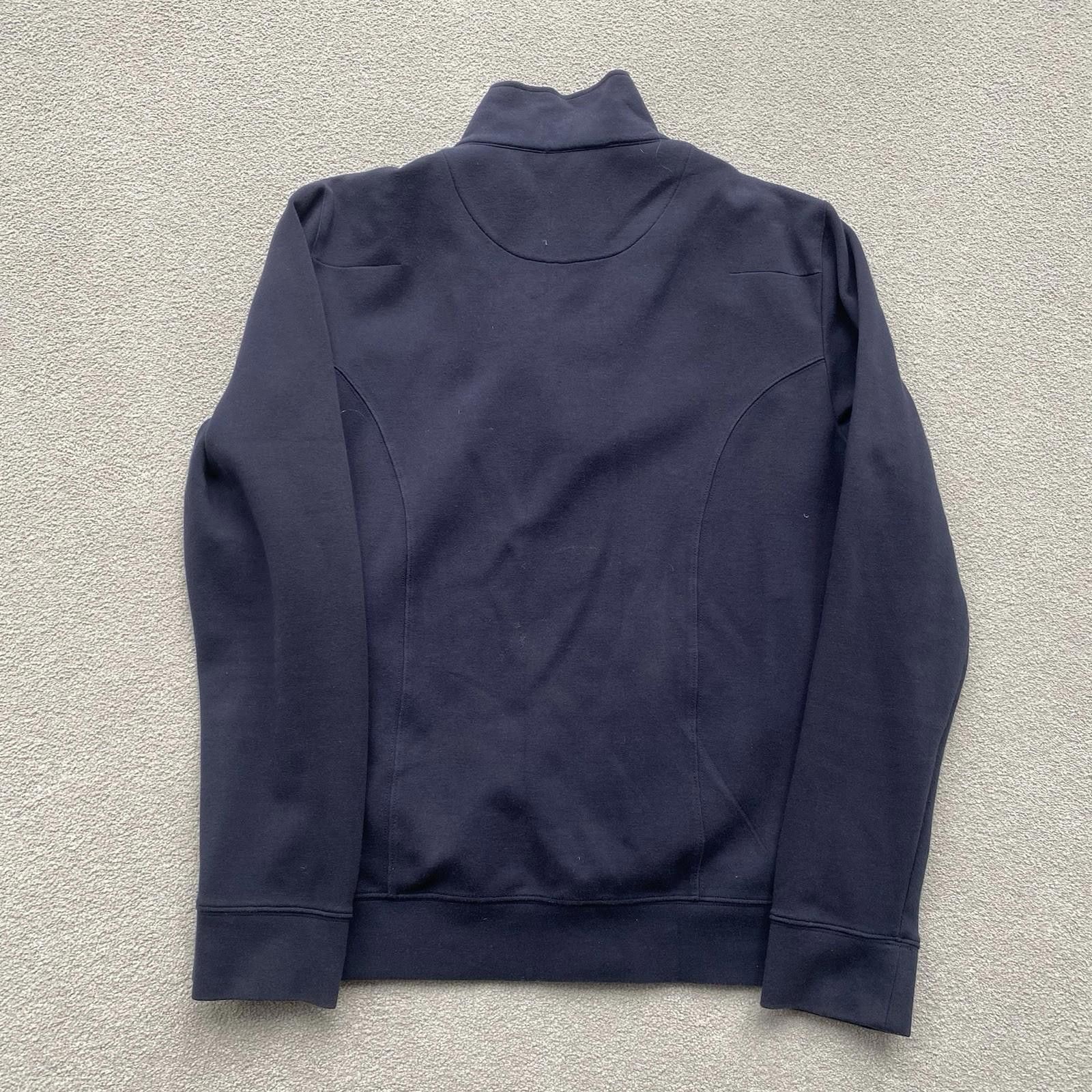 Dior Dior Homme 1/4 Zip Embroidered Bee Sweatshirt Size 50 Navy Size US M / EU 48-50 / 2 - 6 Thumbnail