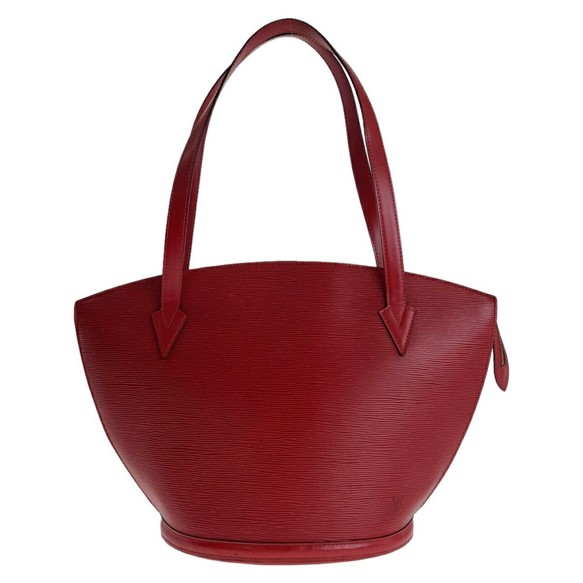 Louis Vuitton Louis Vuitton Saint Jacques Epi 2Way Bag Leather Shoulder Bag M52277 in Red, Women's