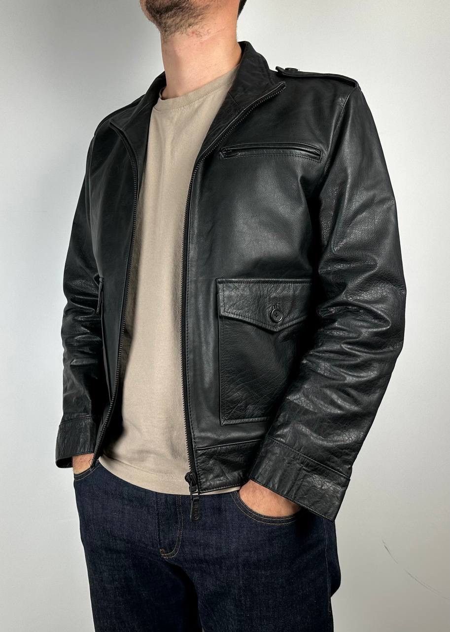 Vintage Rocha.JohnRocha bomber leather jacket casual size Medium Size US M / EU 48-50 / 2 - 1 Thumbnail