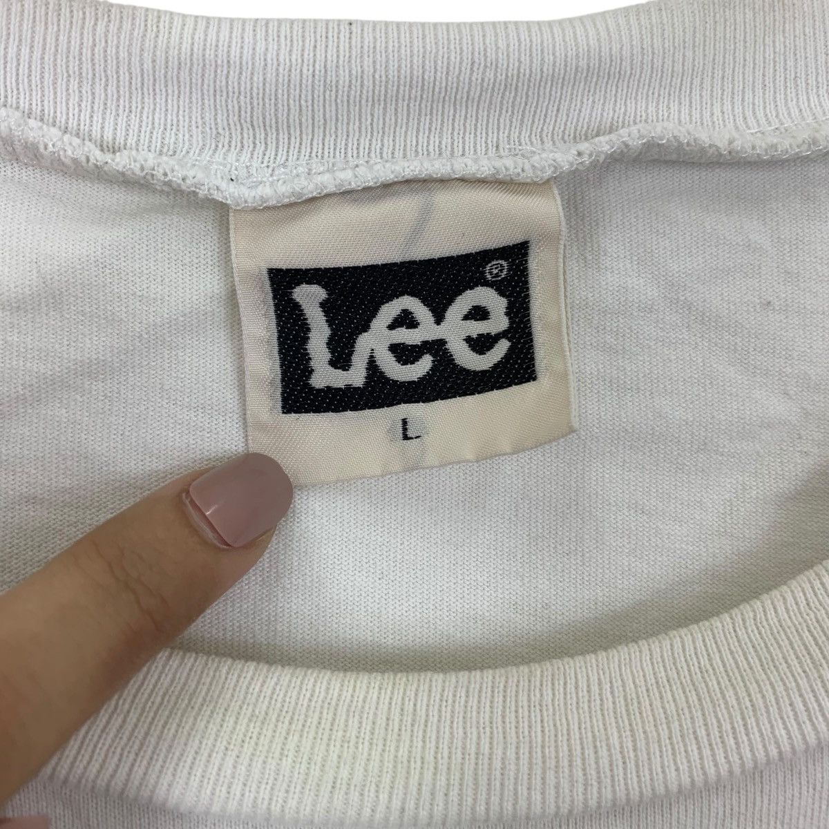 Lee LEE USA AMERICANA OG Poster Back Hit Baggy Tee Shirt Top Size L / US 10 / IT 46 - 7 Thumbnail