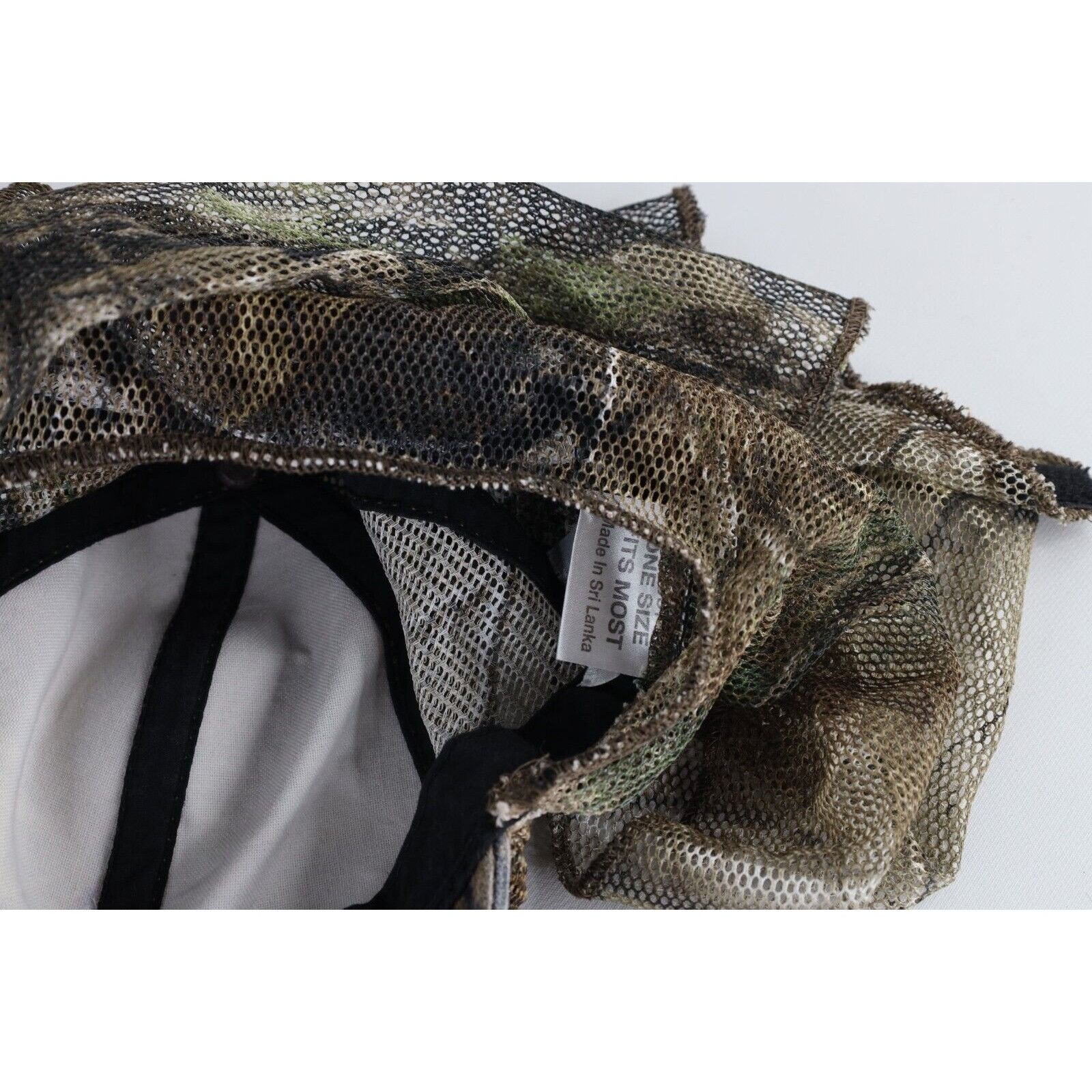 Cabelas × Vintage Vintage Cabelas Camouflage Mesh Face Cover Size ONE SIZE - 8 Thumbnail