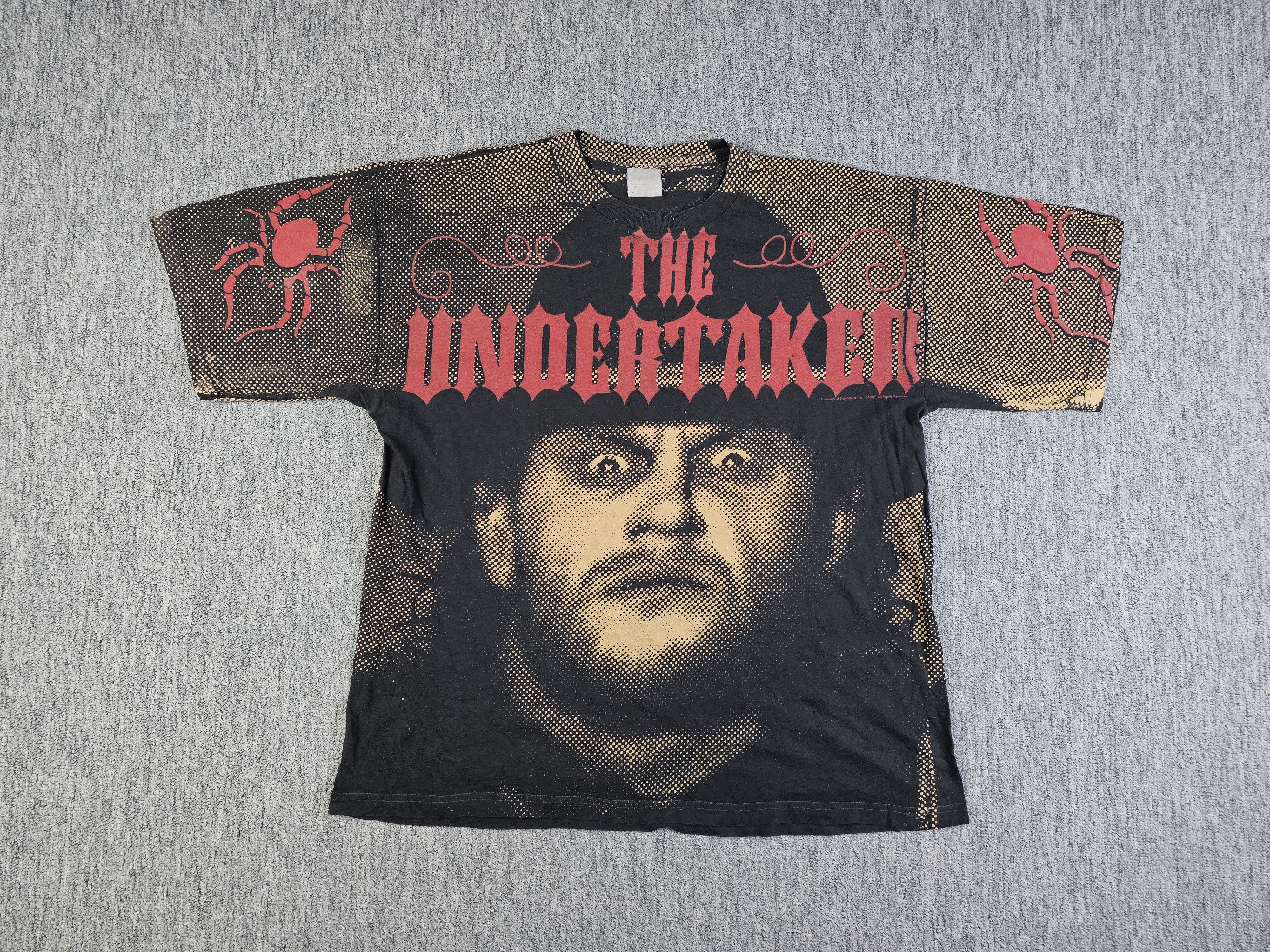 Other 1992 WWF Undertaker AOP T-Shirt Titan Sports Single Stitch L Size US L / EU 52-54 / 3 - 1 Thumbnail