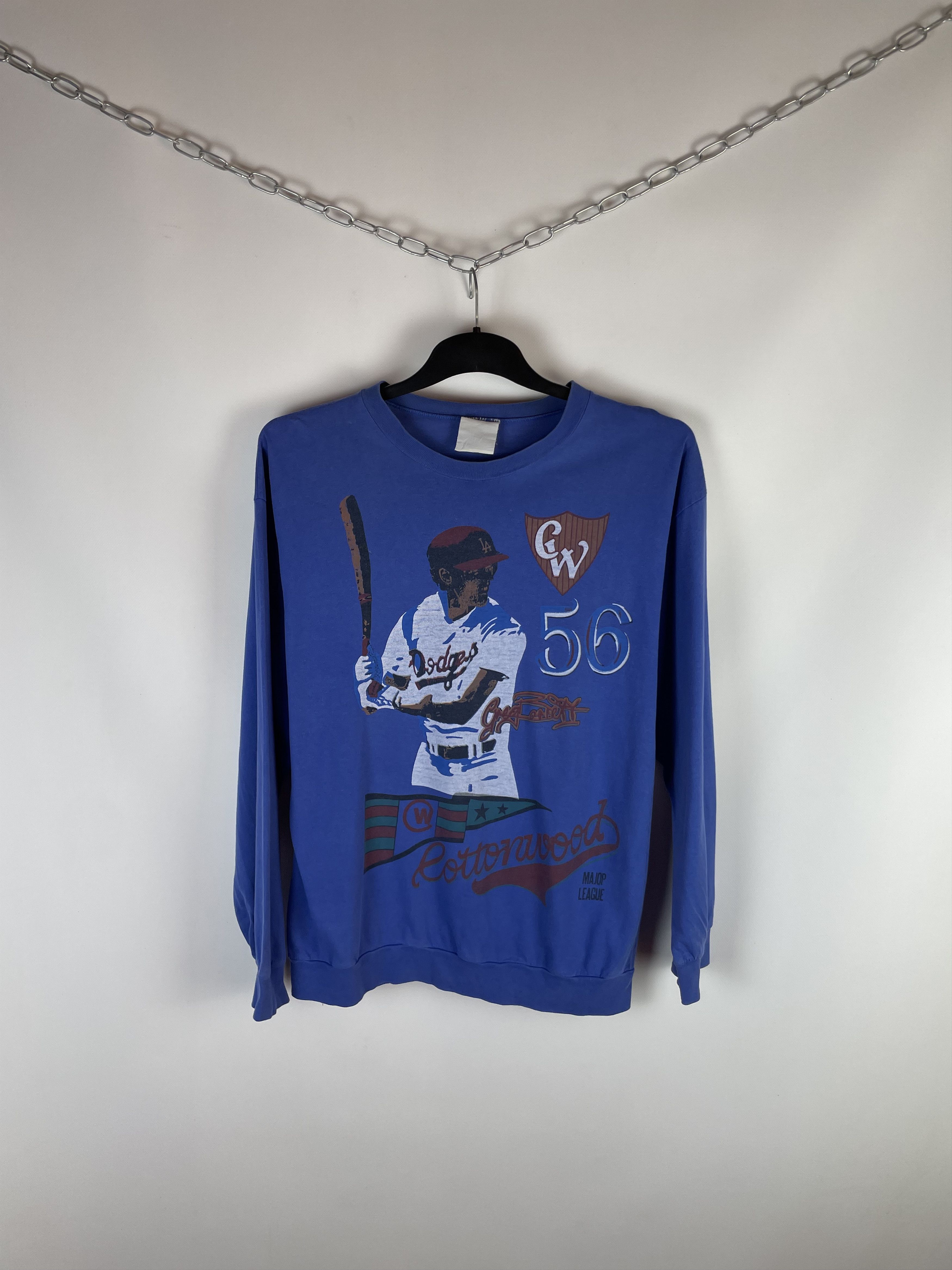 MLB Vintage 90S MLB Long Sleeve Tee Size US L / EU 52-54 / 3 - 1 Thumbnail
