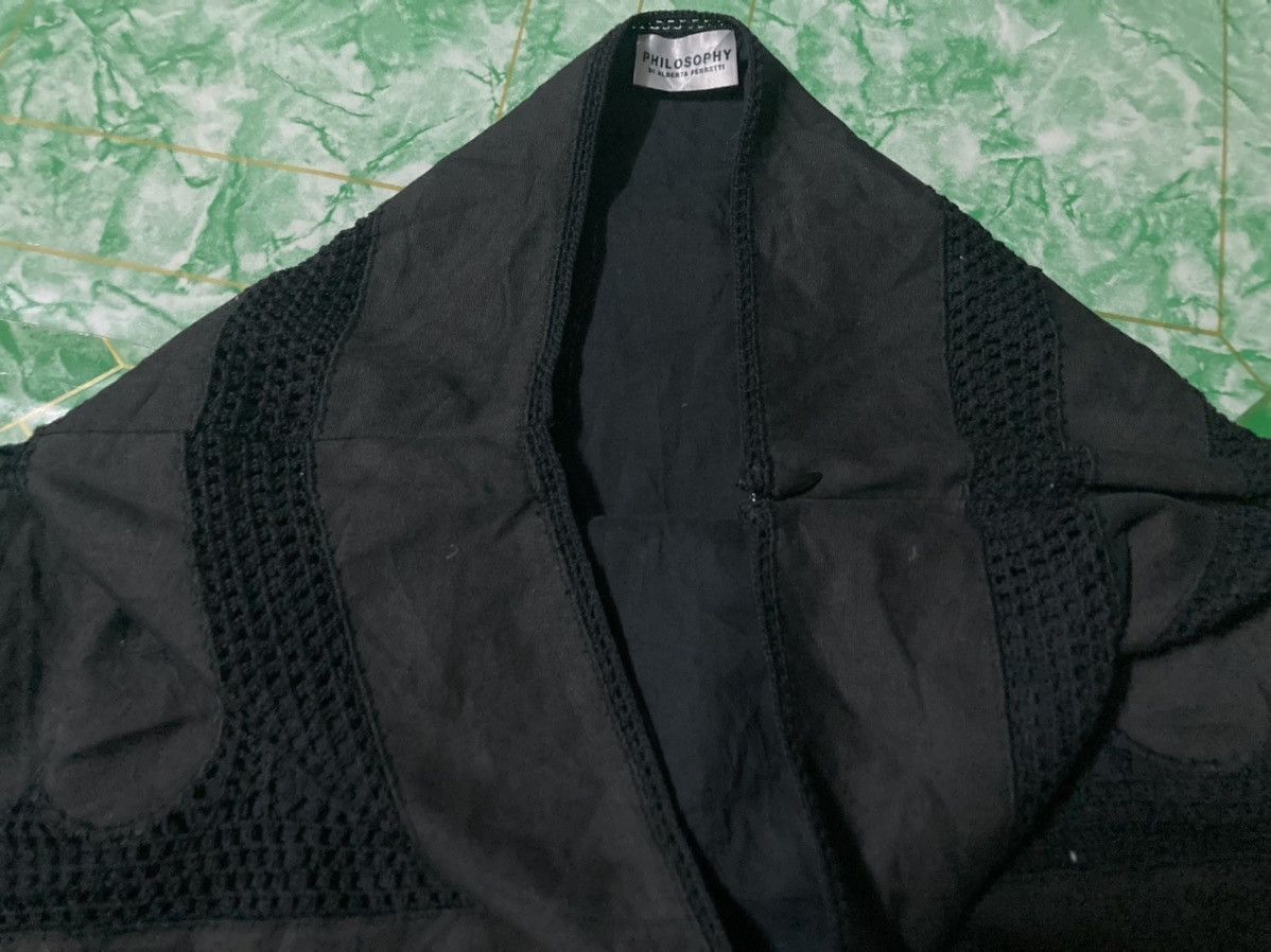Alberta Ferretti × Designer Mini Skirt All Black Size 30" / US 8 / IT 44 - 4 Thumbnail
