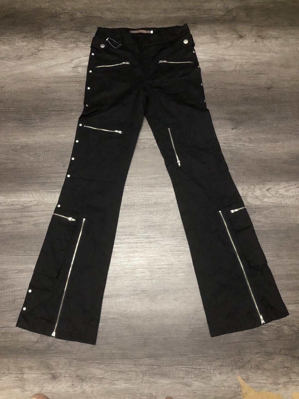 If Six Was Nine × Le Grande Bleu (L.G.B.) Toco Toco Pant Multi Pocket Bondage Style Size 27" / US 4 / IT 40 - 25 Thumbnail