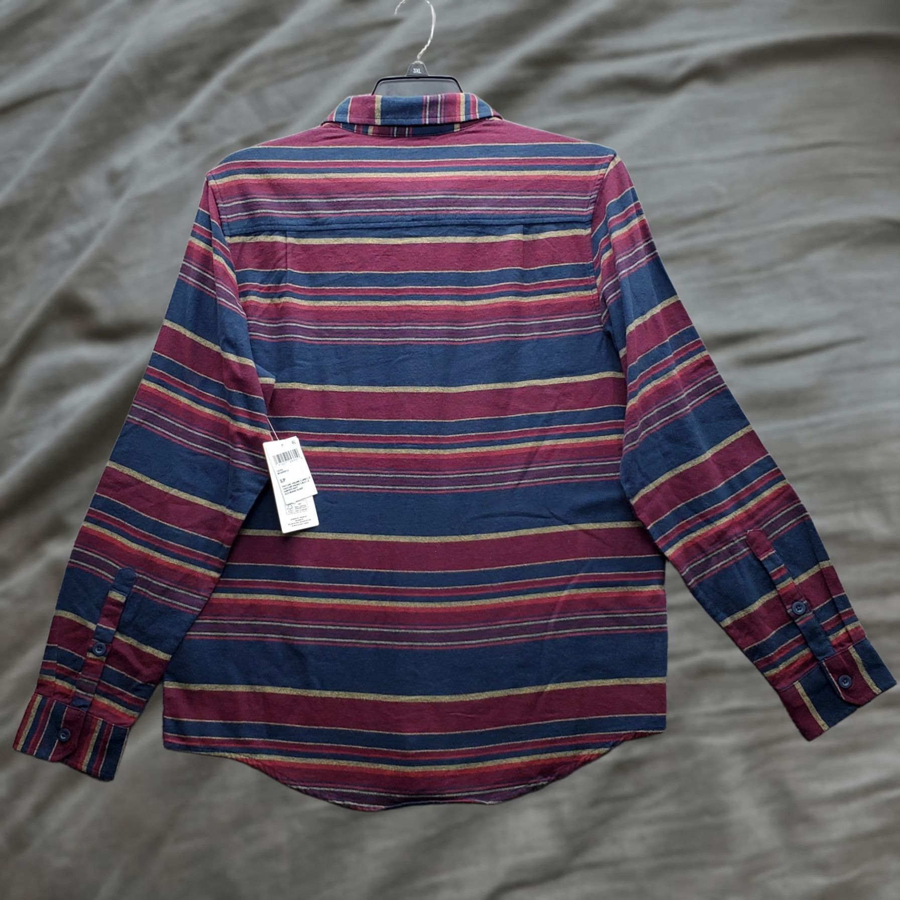 Hurley Hurley Flannel Shirt Men Small Multicolor Striped Long Sleeve Collared Button-Up Size US S / EU 44-46 / 1 - 1 Thumbnail