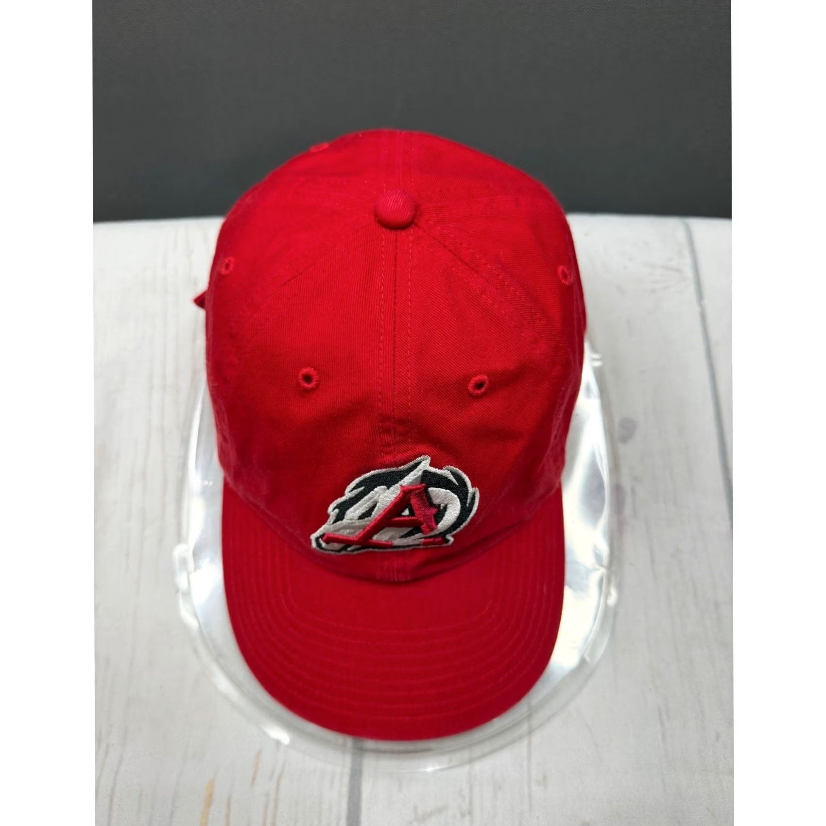 J Brand 48 Brand Albuquerque Isotopes Hat Mens Red MiLB Baseball Clean Up Cap OSFA Size ONE SIZE - 2 Thumbnail