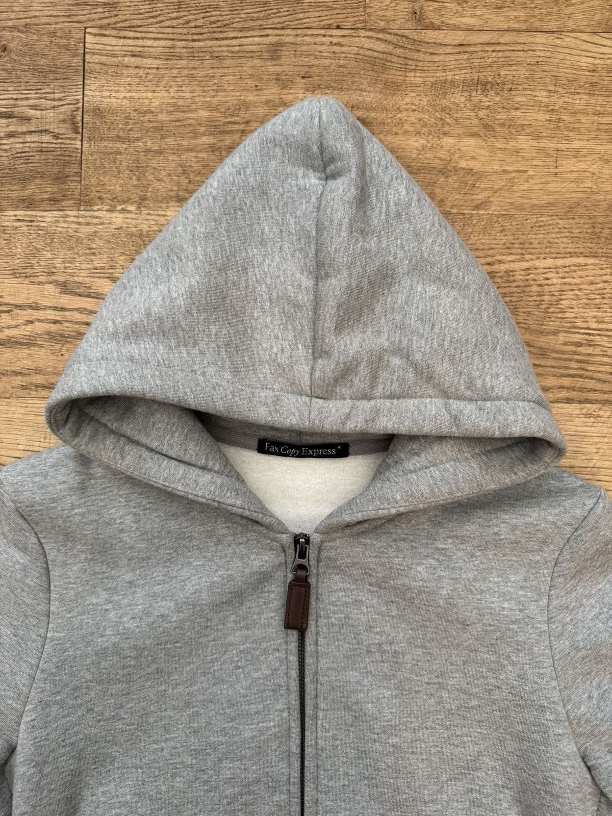 Fax Copy Express Fax copy express gray tight fleece hoodie Size US M / EU 48-50 / 2 - 3 Thumbnail
