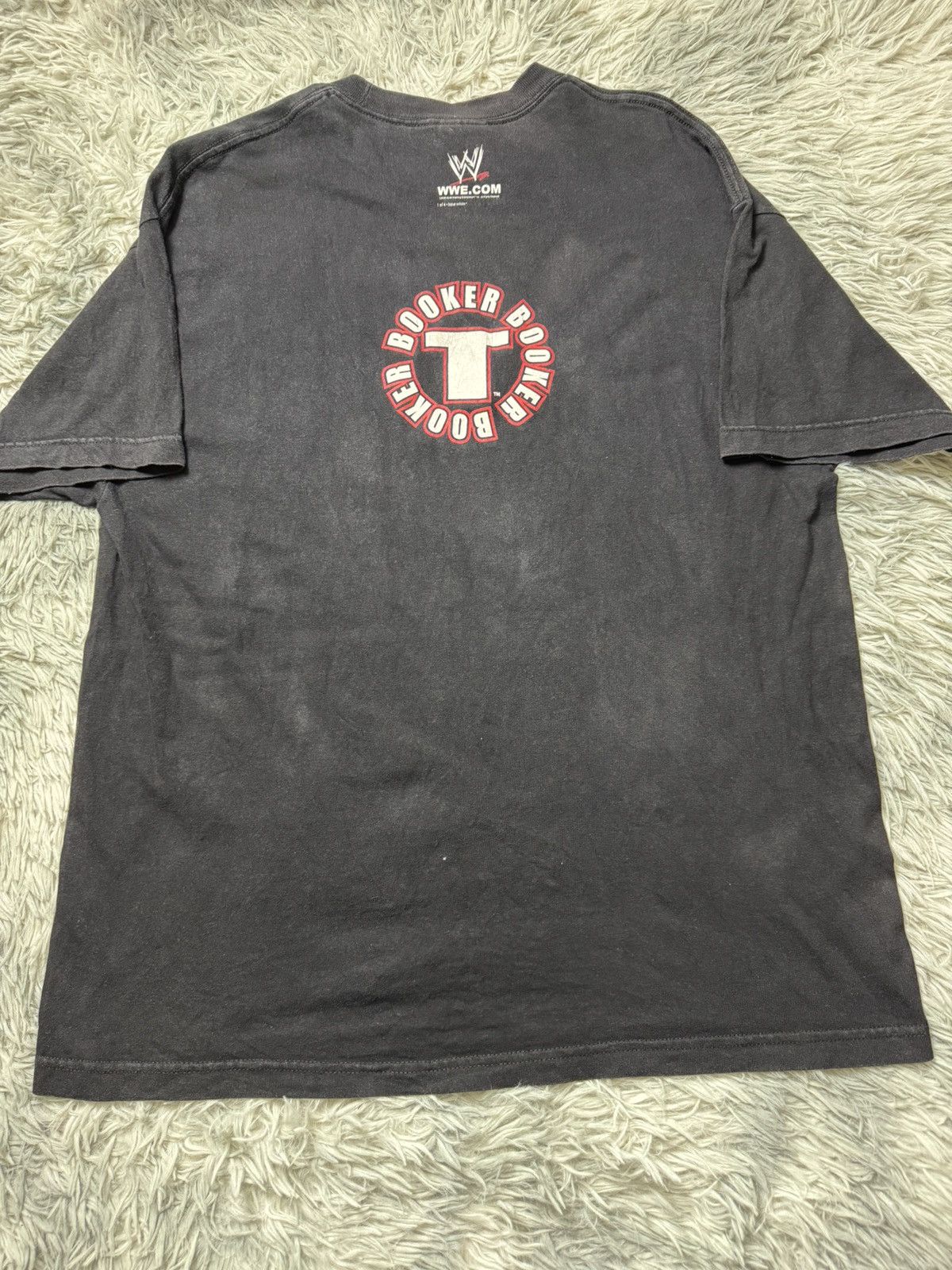 WWE Vintage Spin-a-roony Booker T 2002 By Wwe Size US XL / EU 56 / 4 - 5 Thumbnail
