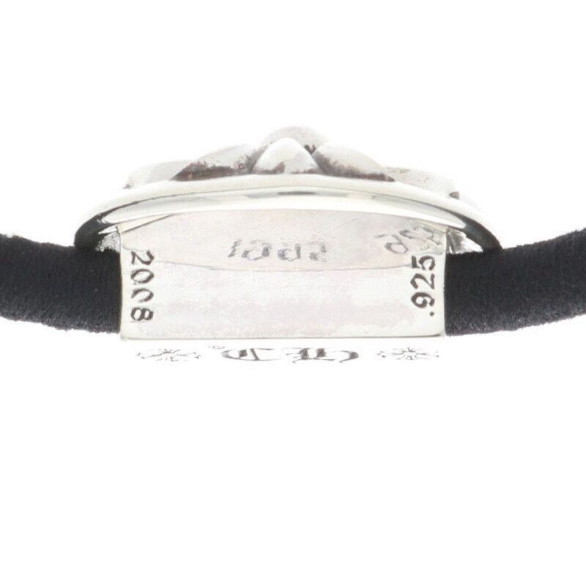 Chrome Hearts Chrome Hearts Silver Cross Ball Button Hair Tie Size ONE SIZE - 4 Thumbnail