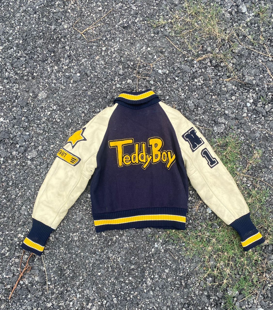 Vintage Vintage varsity jacket custom made by tm Ethetics Size US M / EU 48-50 / 2 - 12 Thumbnail