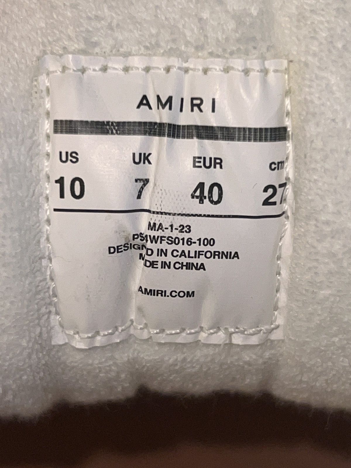 Amiri Amiri MA-1 Size US 7 / EU 40 - 6 Thumbnail