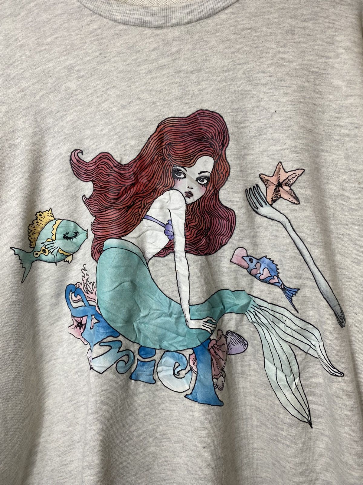Disney Disney Mermaid Sweatshirt Crewneck Size US L / EU 52-54 / 3 - 3 Thumbnail
