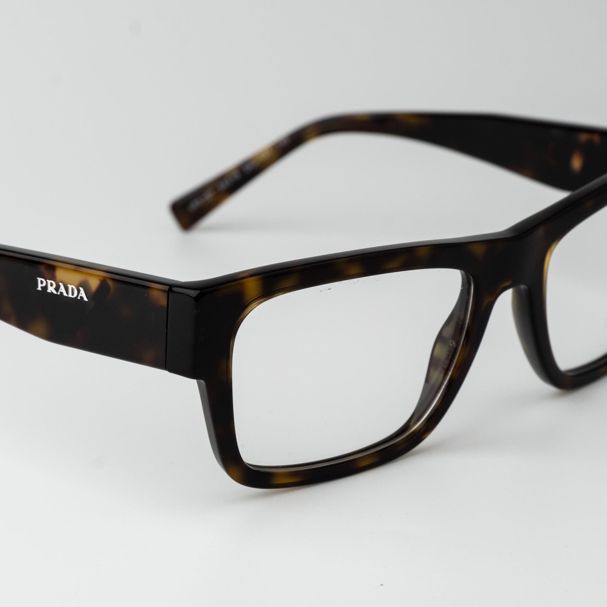 Prada Prada Men Eyeglasses Unisex PR15YV 2AU1O1 BRAND NEW Size ONE SIZE - 6 Thumbnail