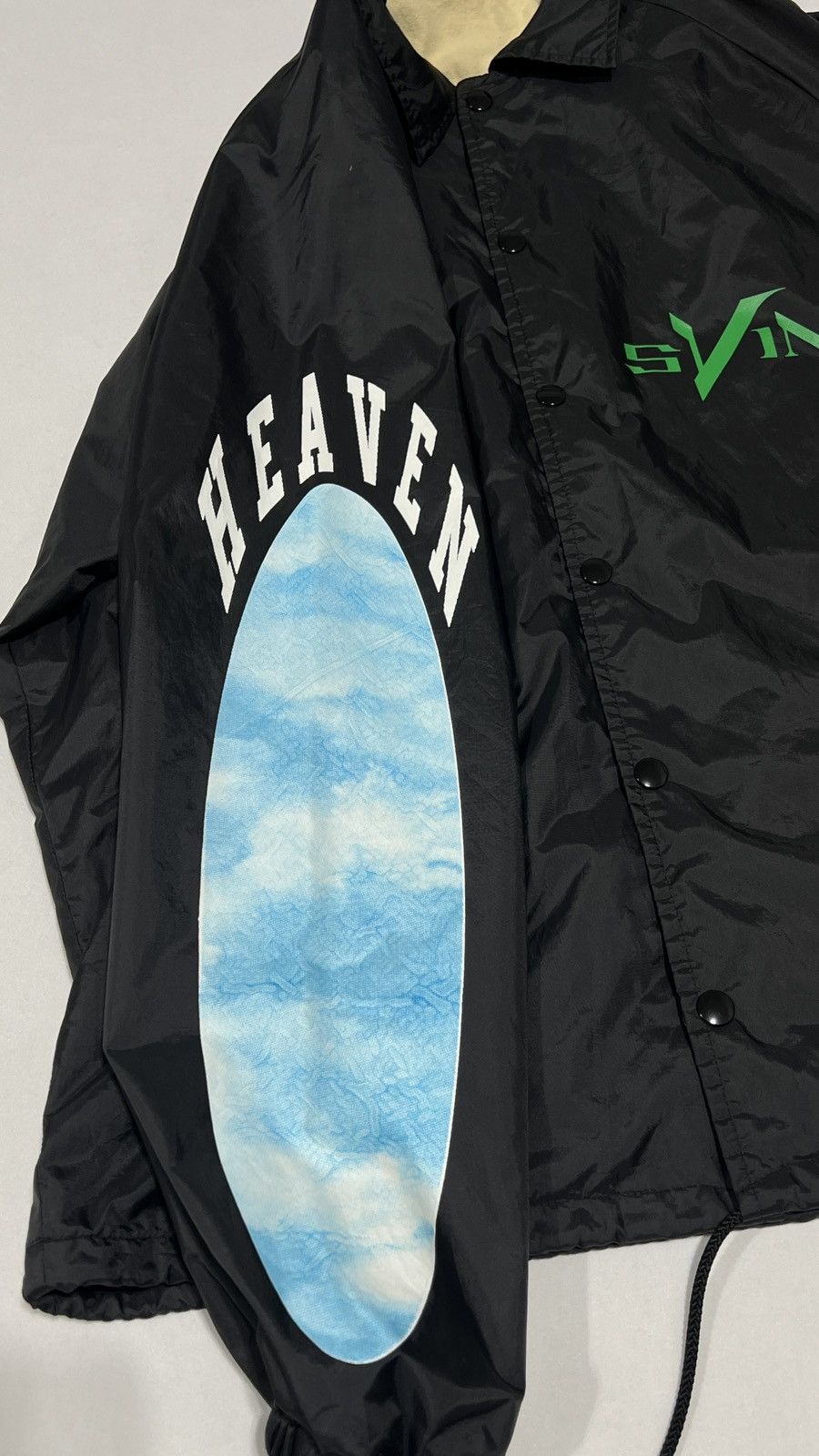 Saint Michael × Vlone Saint Michael x Vlone Coach Black Jacket Size US S / EU 44-46 / 1 - 3 Thumbnail