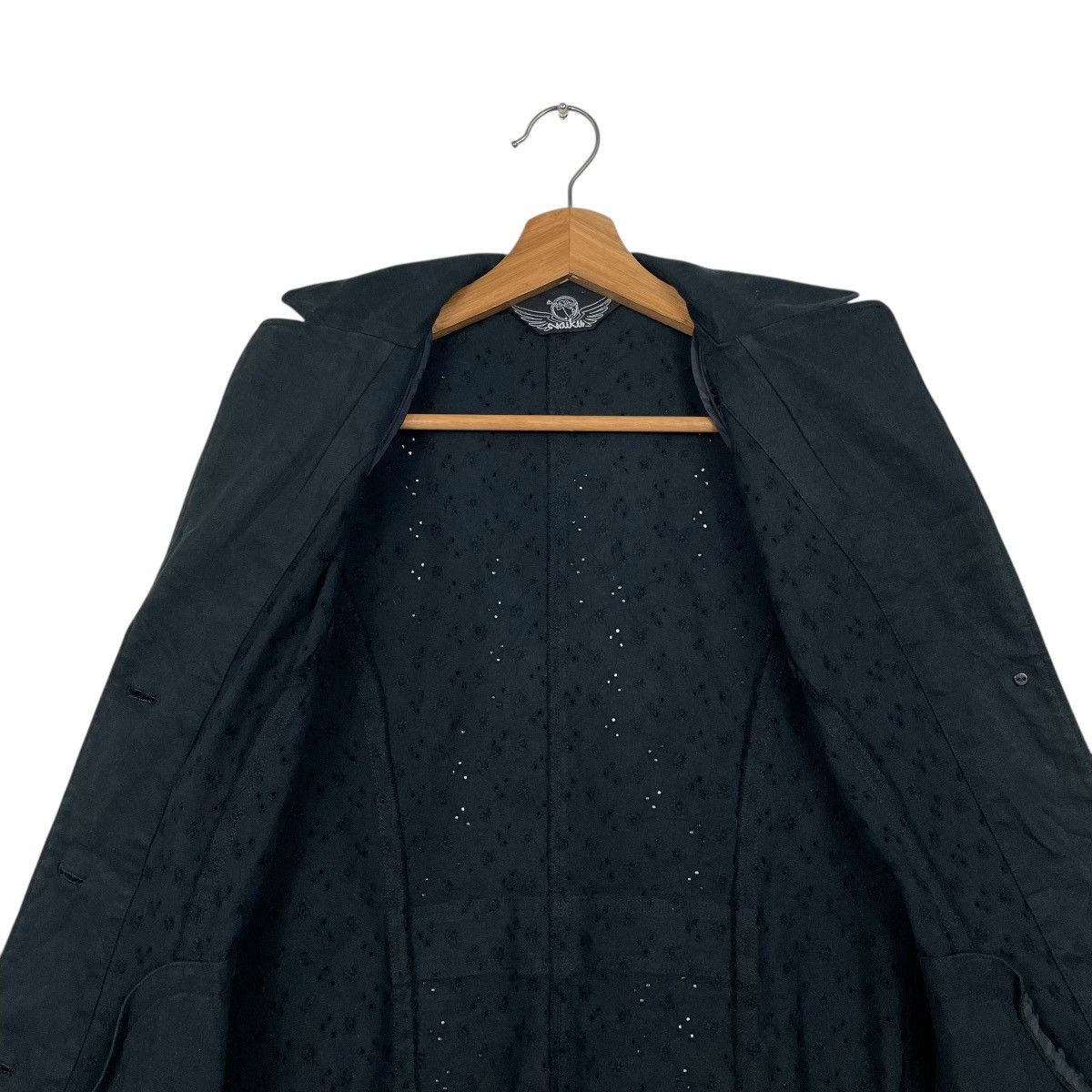 Japanese Brand Naiku Black Jacket